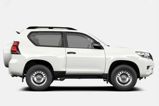 Illustration for article titled Prado vs new G-Wagen shaped 4x4